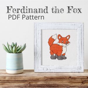 Ferdinand the Fox Cross Stitch Pattern